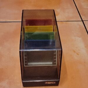 Vintage Microdex 3.5in Floppy Disk Holder Organizer